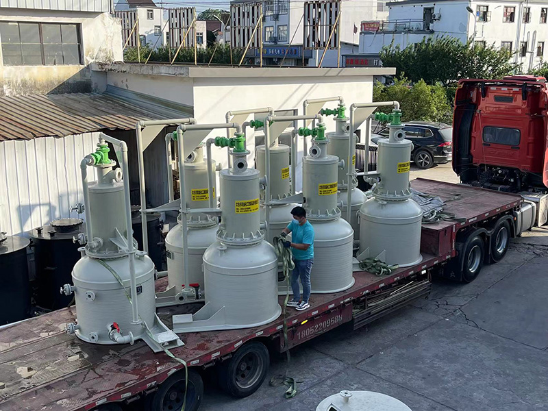 發往安徽蕪湖環保型真空機組出貨中